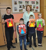 Веточка вербы.