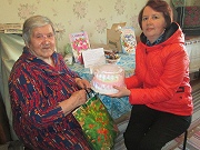 90-летний Юбилей отметила жительница г. Тотьма Щукина Мария Ивановна