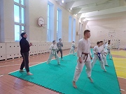 Экскурсия на занятие по каратэ